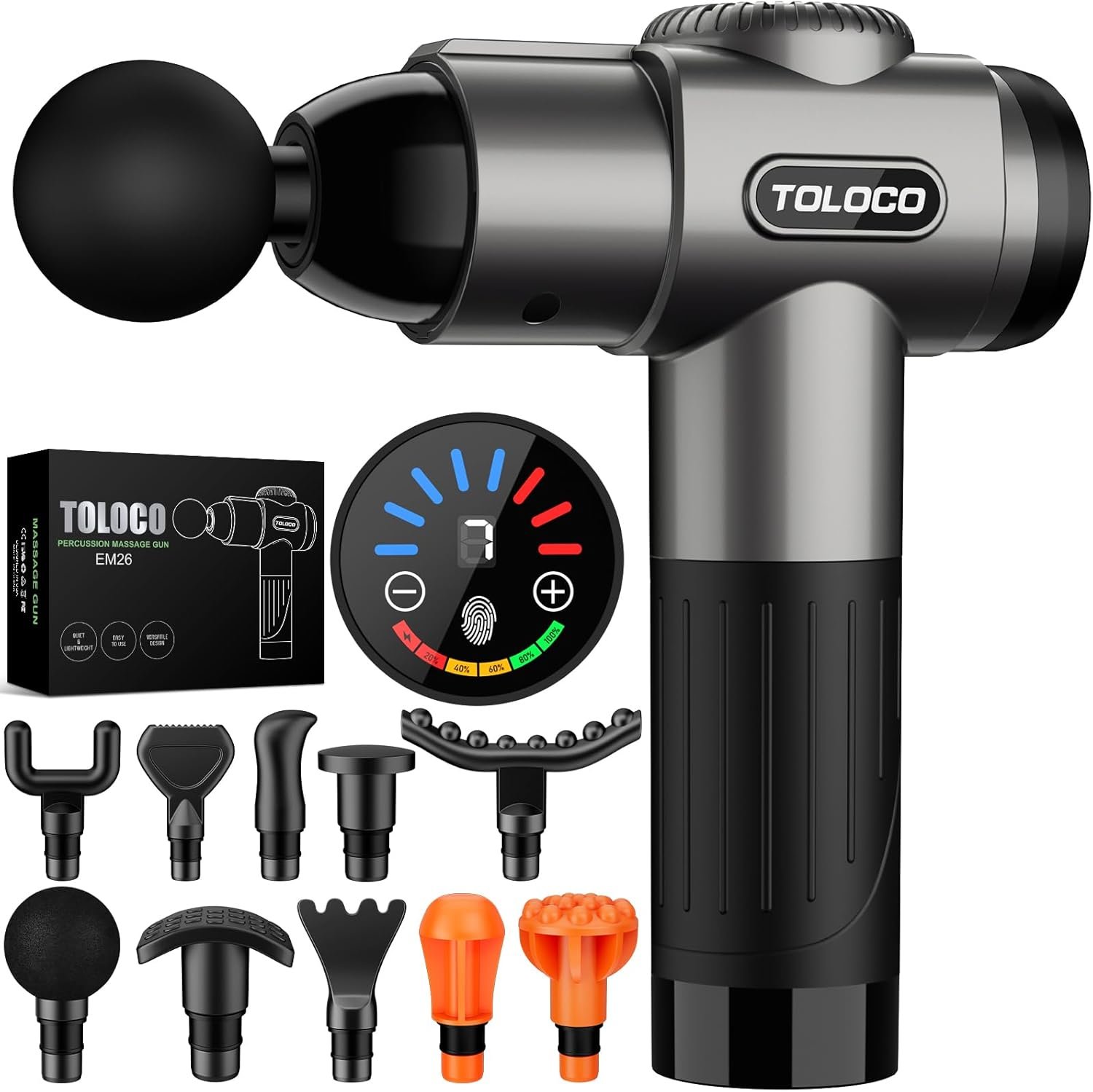 TOLOCO Massage Gun: A Powerful Deep-Tissue Massager for Everyday Muscle Relief